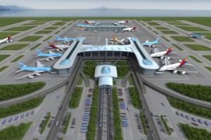 새만금국제공항 신축 조감도